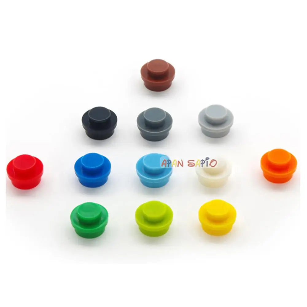 600 Uds DIY bloques de construcción figuras delgadas ladrillos lámpara 12 colores tamaño creativo educativo Compatible con 4037 juguetes para niños