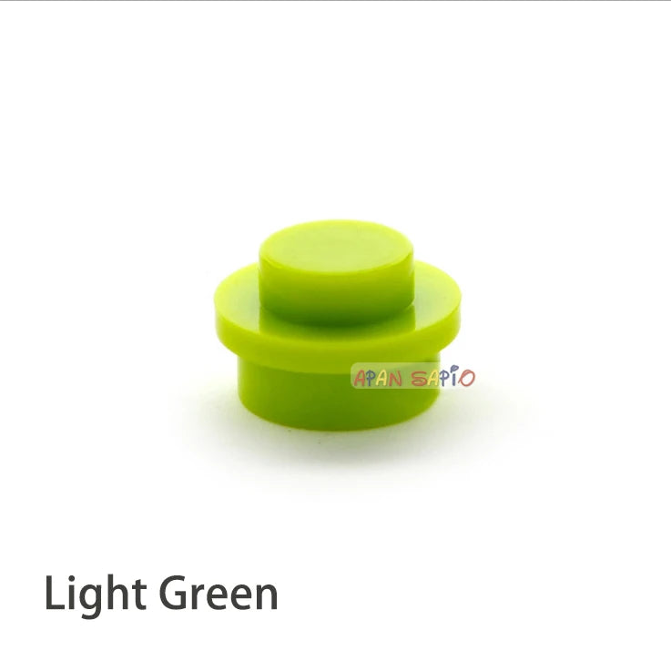 600 Uds DIY bloques de construcción figuras delgadas ladrillos lámpara 12 colores tamaño creativo educativo Compatible con 4037 juguetes para niños