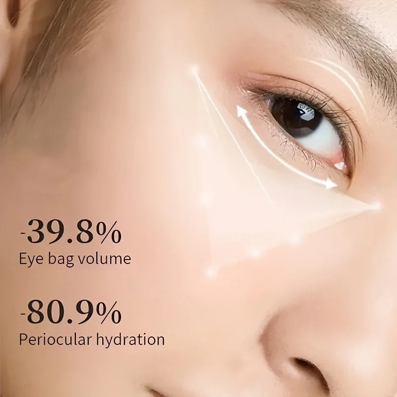 60 uds. Mascarillas de ojos de ácido hialurónico de algas marinas parches de colágeno para ojos para reducción de círculos oscuros cuidado Facial productos de belleza para el cuidado de la piel